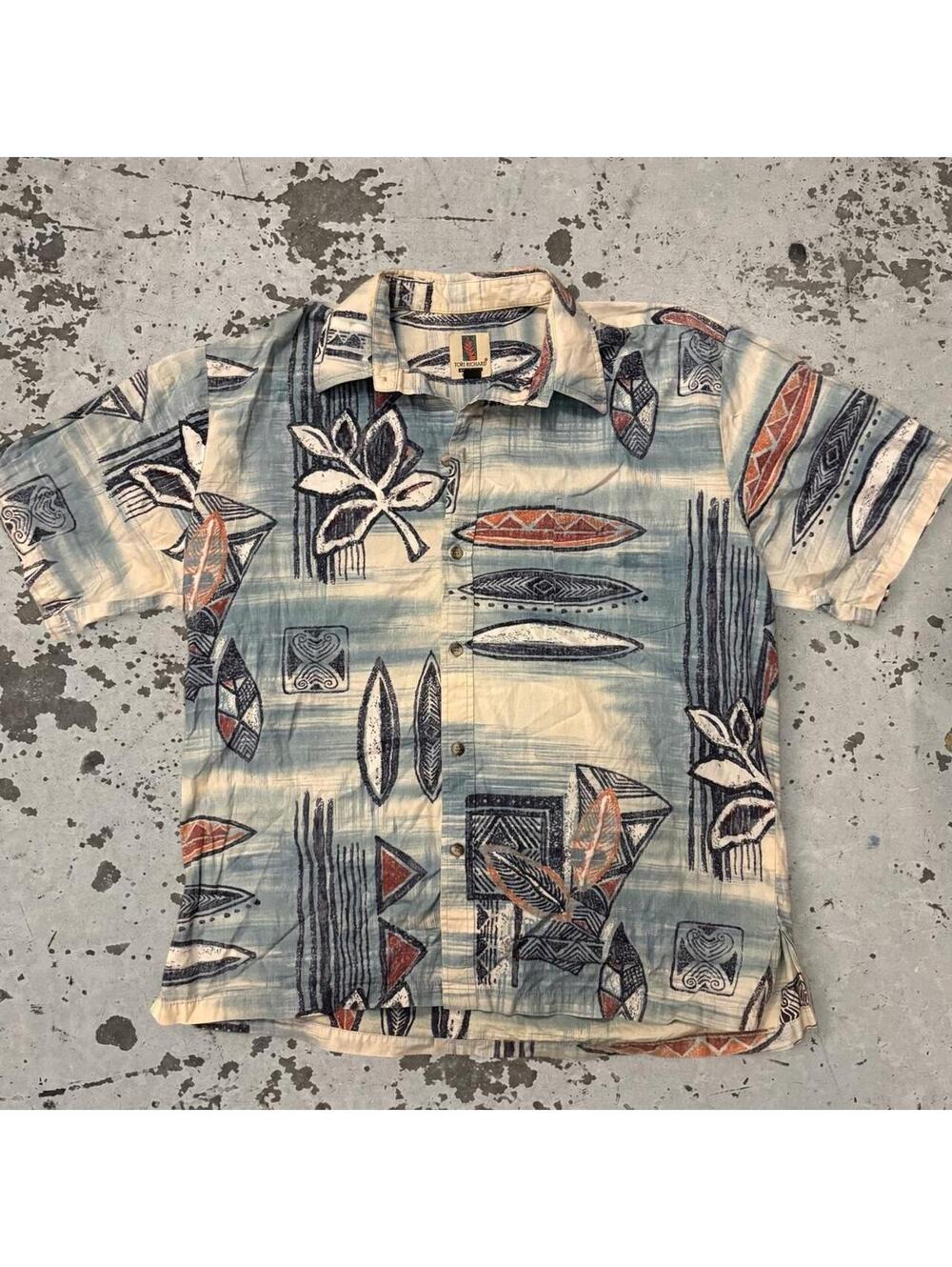 Mens Torri Richard Hawaiian shirt SIze L